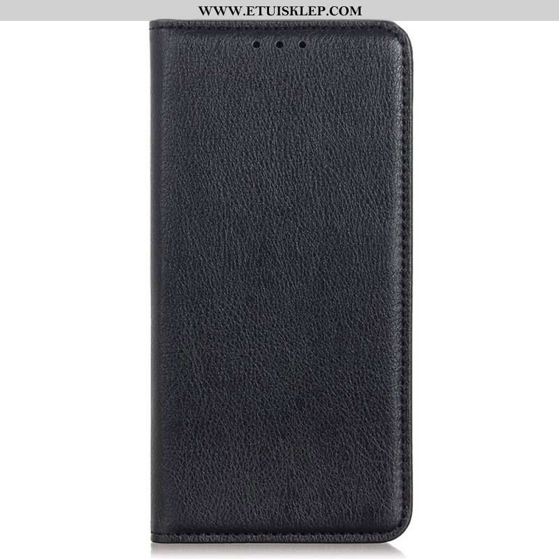 Etui Na Telefon do Samsung Galaxy M13 Etui Folio Skóra Dwoinowa Liczi